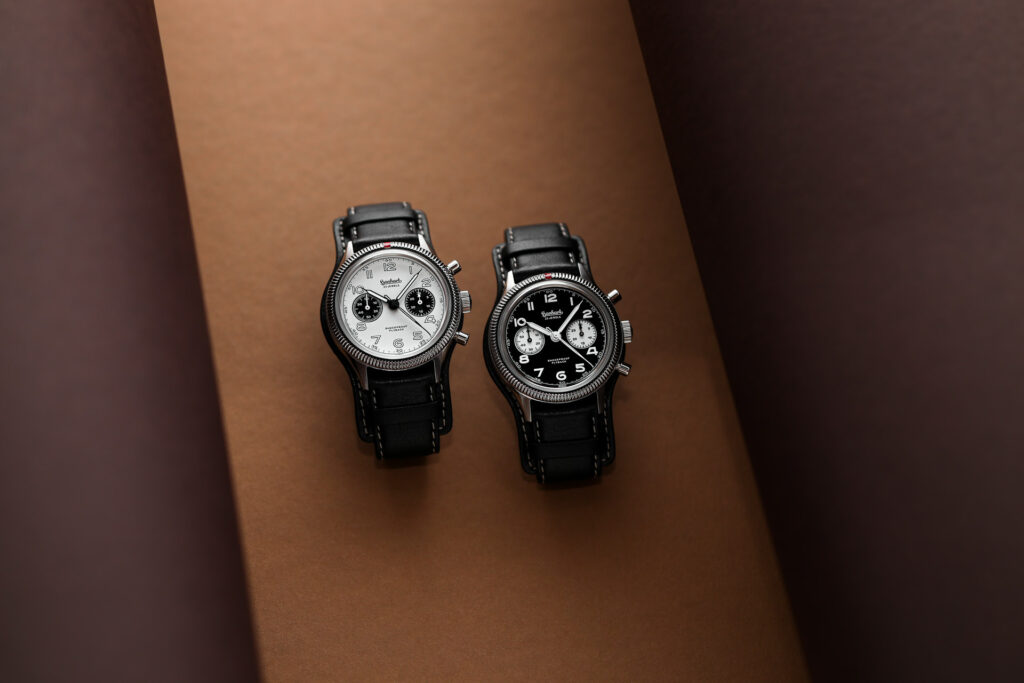 INTRODUCING: The Hanhart 417 ES Panda Flyback Chronographs offer even better value.