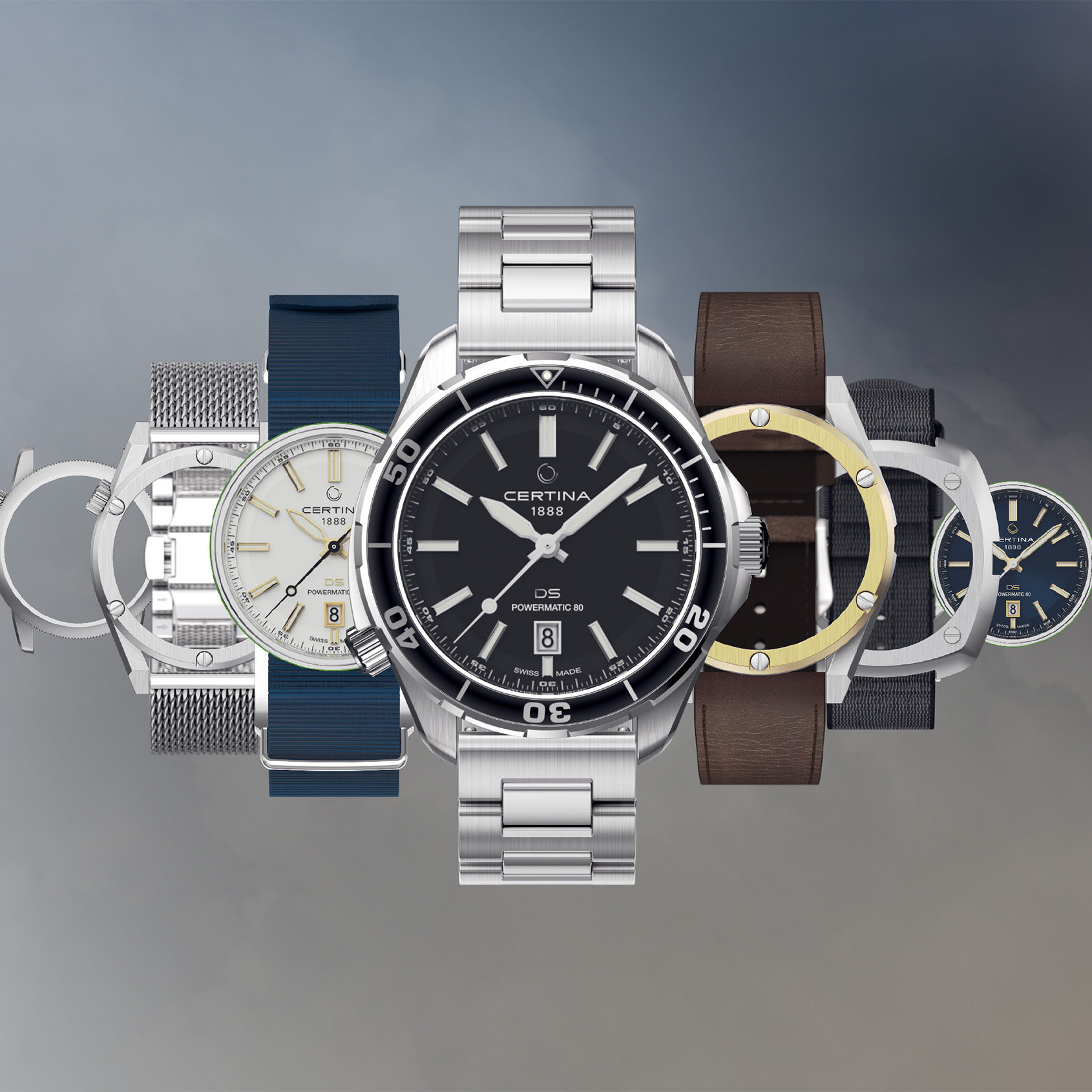 The Certina DS+ is a shapeshifting innovation that lets you switch watch cases with zero fuss