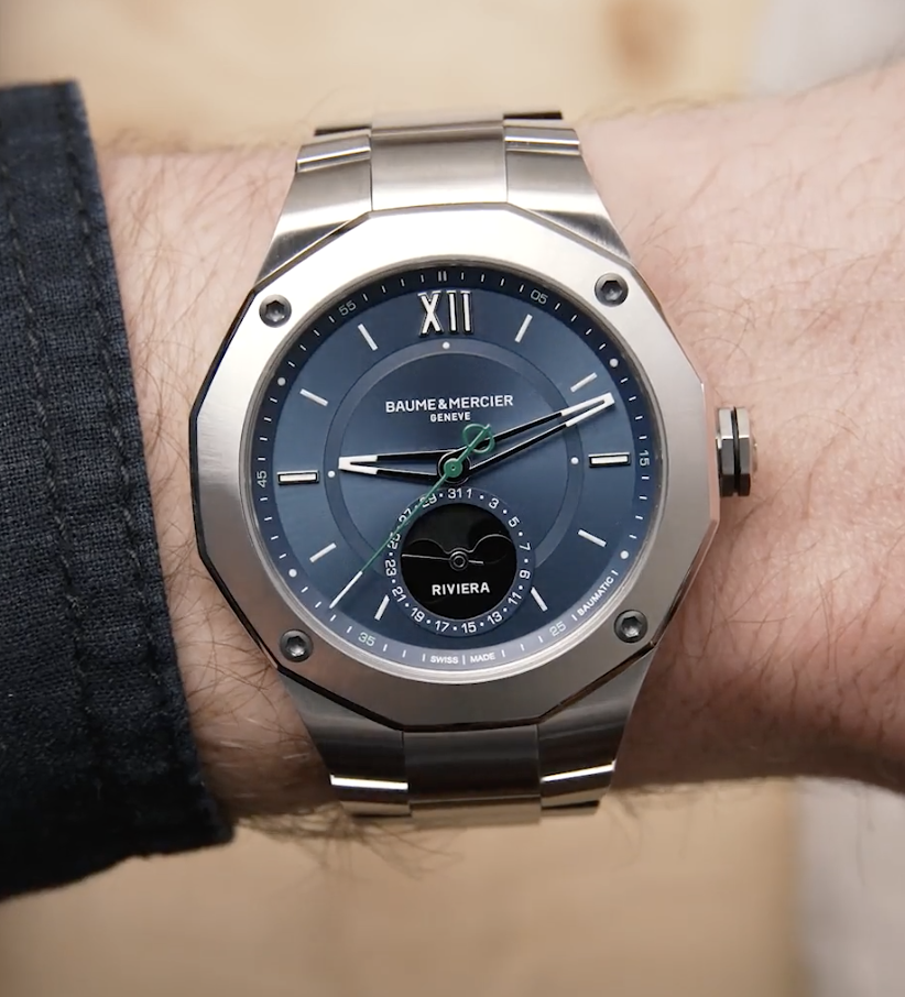 HANDS-ON: Baume & Mercier take us to the moon with the Riviera Phases de Lune